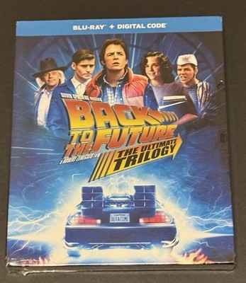Back to the Future The Ultimate Trilogy Blu-ray Michael J. Fox NEW