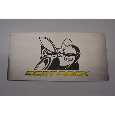 #ad Fuse Plate Sublime Green quot;Scat Packquot; Inlayamp;Bee for 15 16 Challenger w ACC Cover $62.95