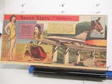 newspaper 1951 SEEIN' STARS Esther Williams George Pal Worlds Collide rocket