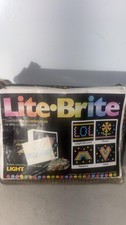 Lite Brite Mini Classic Art Toy In A Smaller Portable Size Damaged Box