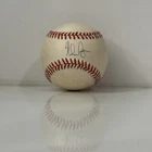 Nolan Ryan Autographed OAL Baseball Bobby Brown