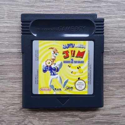 Earthworm Jim Menace 2 The Galaxy Nintendo Gameboy Color EUR Spiel Modul