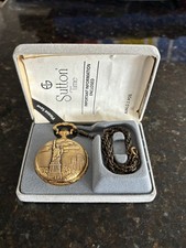 1886 - 1986 Statue of Liberty Pocket Watch Commemorative Limited Edition Quartz.