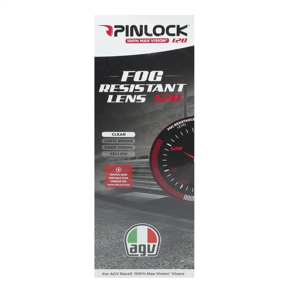 AGV GT4 Max Vision Pinlock - 70 Clear DKS255 Anti-Fog Insert