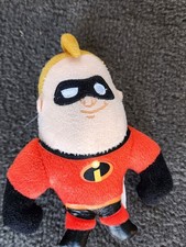 Disney Pixar Mr. Incredible from Incredibles 2 Small Plush Doll Toy 5"