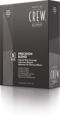 American Crew Precision Blend Dark (2-3) 3x40 ml
