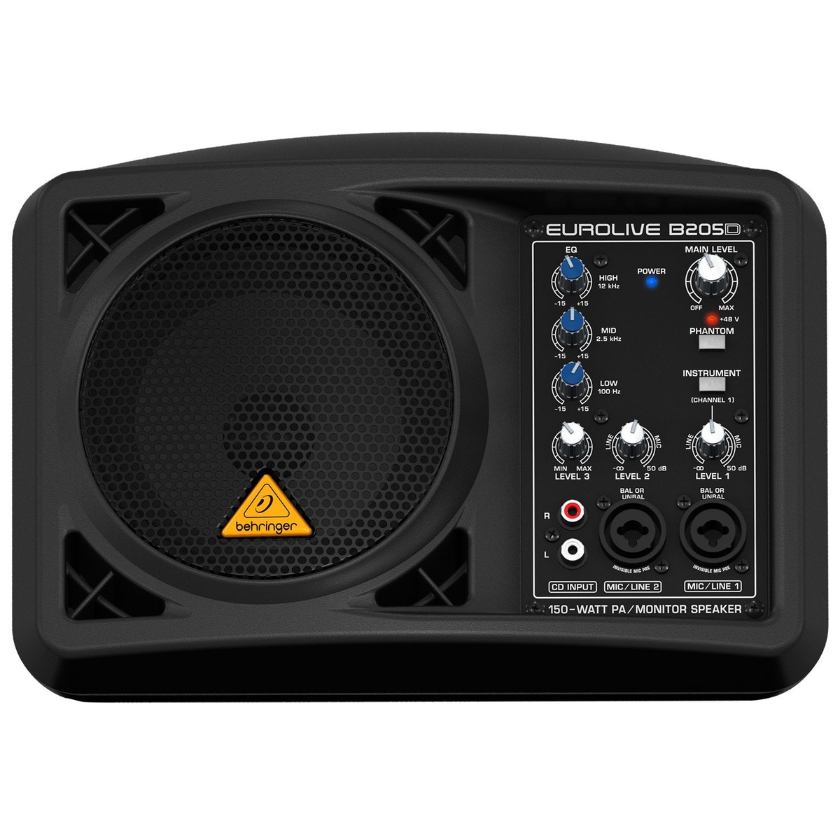 Behringer EUROLIVE B205D Ultra-Compact 150W PA/Monitor Speaker