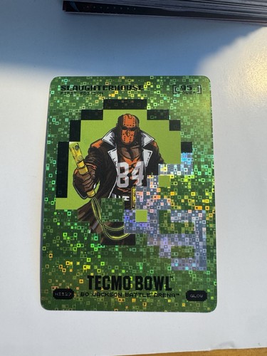 Bo Jackson Battle Arena Tecmo Bowl Slaughterhouse Glow Helmet Icons SSP HI127