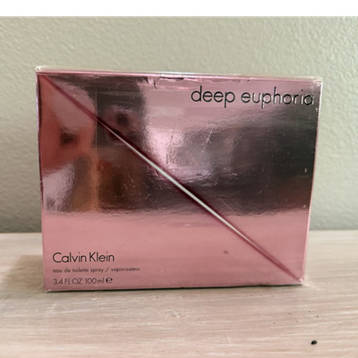 Calvin Klein Deep Euphoria Eau de Toilette  3.4 oz 100ml