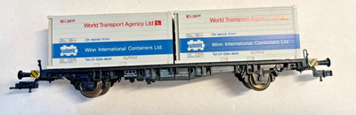 Fleischmann H0 5234 Containertragwagen Winn in EVP