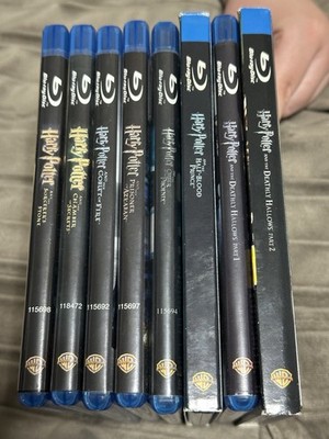 Harry Potter : Complete 8 - Blu Ray Collection! 2 w/ Lenticular Slip Covers!