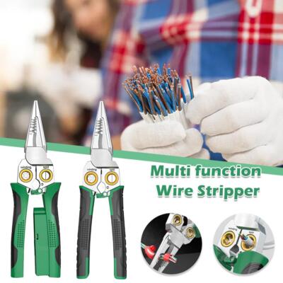 Multi-functional Wire Stripper Pliers Electric Cable Strippers Crimper Tools