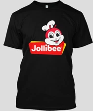 Jollibee Classic Mens Black Tshirt Size S 5XL