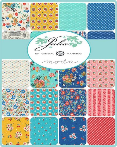 Julia Moda Layer Cake 42 100% Cotton 10" Precut Quilt Squares - Picture 2 of 2