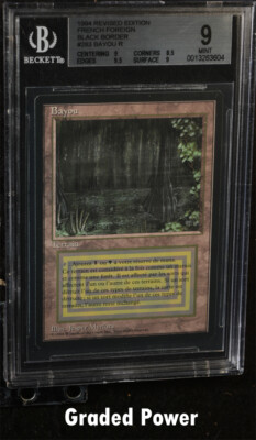 BGS Foreign Revised Black Border Bayou/ (Bayou) French 9 (3604