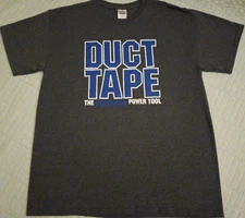 Men's Large Gray Duct Tape The Ultimate Power Tool T Shirt