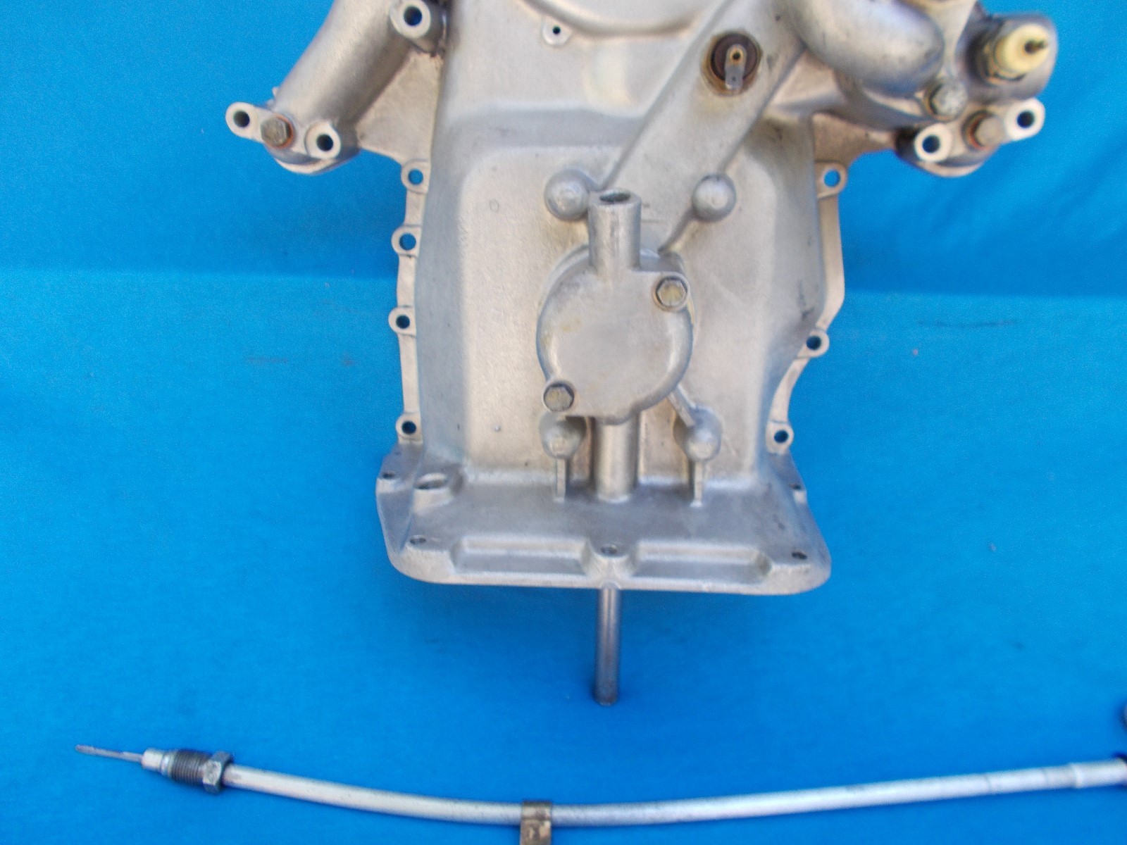1970-1975 Citroen SM Maserati Merak engine timing gear housing  oil dipstick
