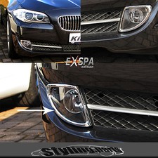 CHROMRAHMEN FÜR NEBELSCHEINWERFER passt für BMW F10 F11 5er Limousine & Touring 