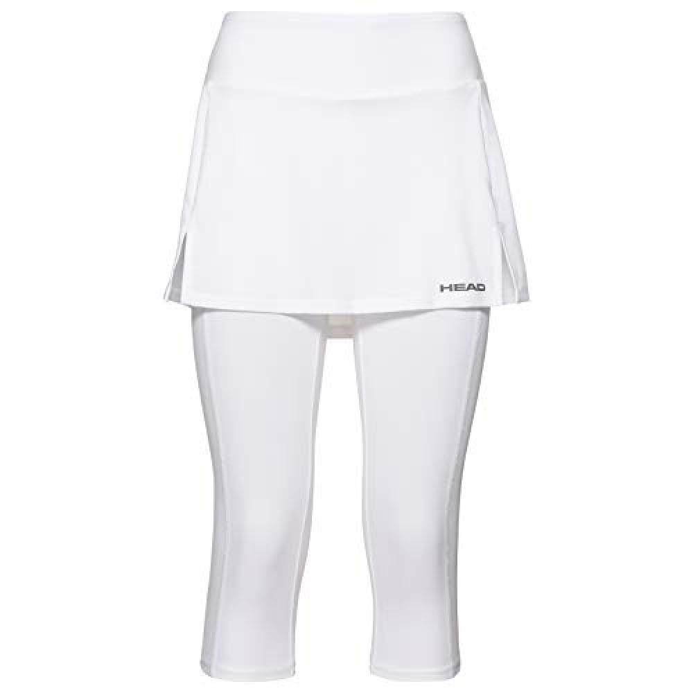 (TG. M) Head Club 3/4, Skirts Donna, Bianco, M - NUOVO