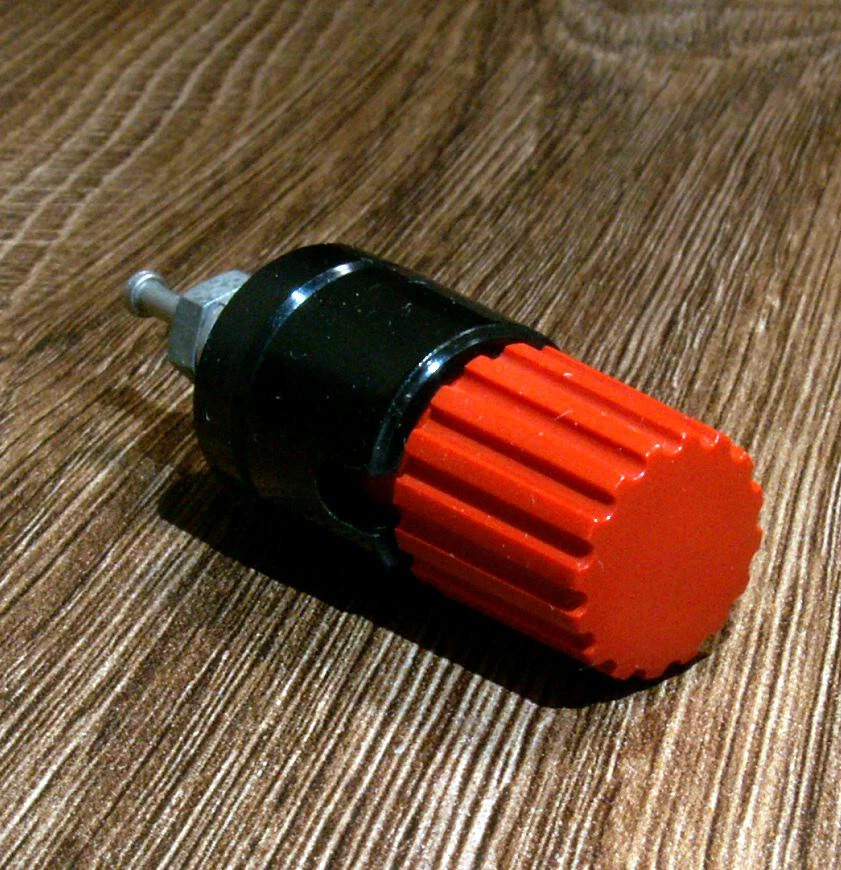 Speaker connector for Sansui AU-X1 - Used - ONE piece (Red or Black) - Bild 4 von 4