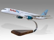 Boeing 757-200 Arkefly TUI Desk Wood Airplane New Model Small Scale 1/130