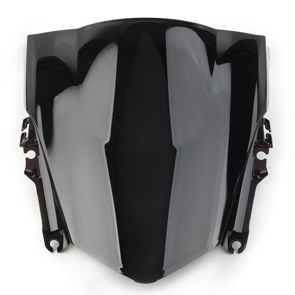 Parabrisas delantero negro para motocicleta apto para Honda CBR500R 2013 2014-15 Foto 2 de 4
