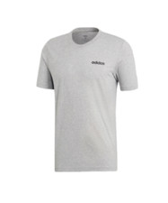 adidas T Shirt Mens Essentials Short Sleeve Cotton Tee Gray Small or Medium