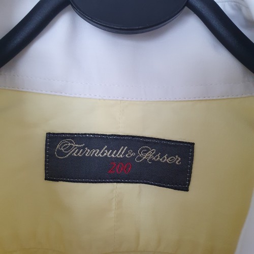 Turnbull and Asser, yellow, man, shirt, long sleeves,collared,neck size 15.5" - Picture 4 of 7