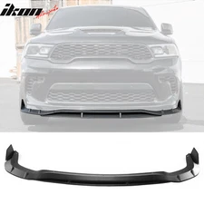 For 21-25 Dodge Durango Hellcat Front Bumper Lip Matte Black Spoiler 4PC Valance