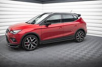 Cup Seitenschweller Ansatz FüR Seat Arona FR Mk1 Schwarz Schweller Sideskirts