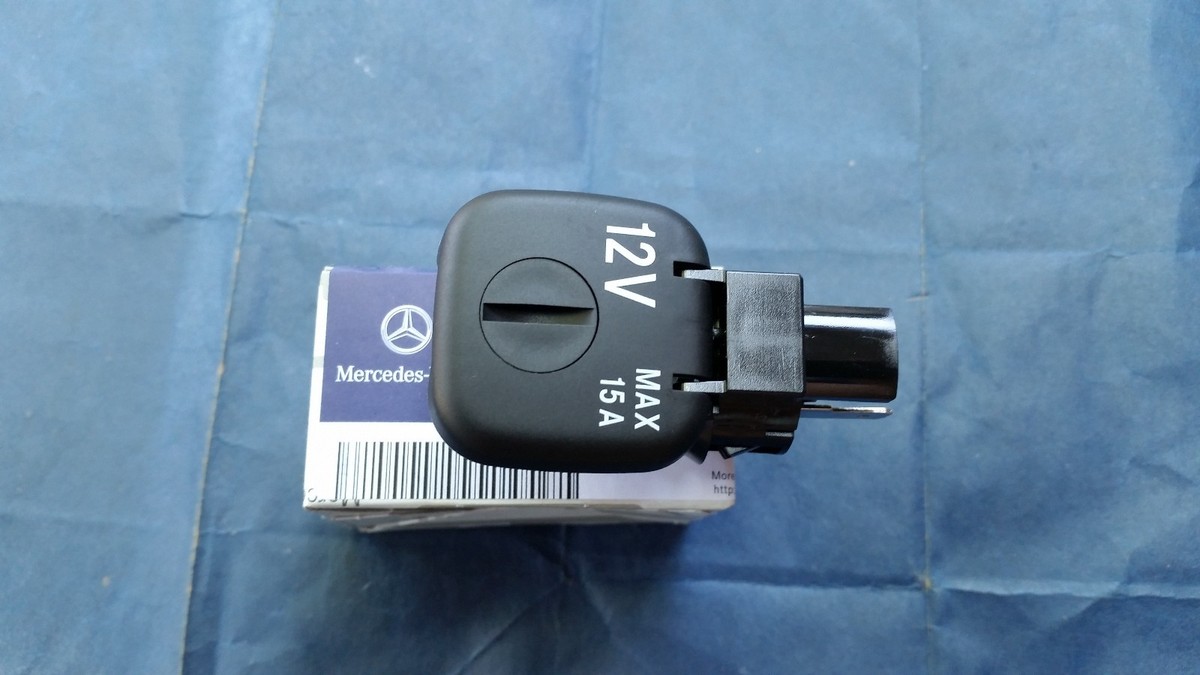 mercedes benz cigarette lighter socket Mercedes NEW ORIGINAL Cigarette Lighter Power Outlet 12V Socket with Lid  Cover