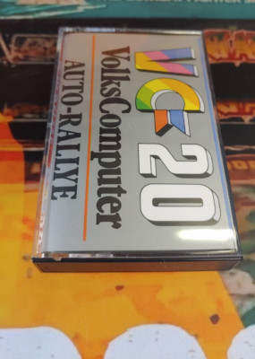 Auto-Rallye (1982) Commodore VIC 20 (Tape, Manual, Box) working 8-bit