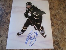 REILLY SMITH SIGNED 8X10 MATTE PHOTO DALLAS STARS (A)