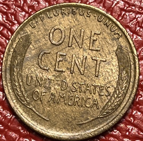 1925 Lincoln Wheat Cent AU Luster Monster Woody Improper Alloy Mix Error Penny - Picture 4 of 4
