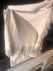 Women's H&M Thick Cozy Warm Beige Scarf with Fringe, Good Condition — photo 3