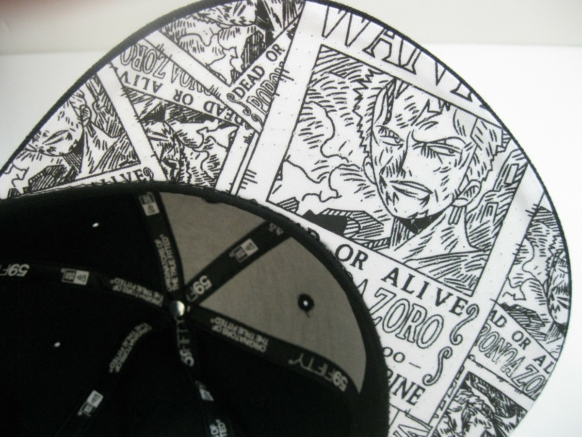 NEW ERA 59FIFTY ONE PIECE ZORO 59FIFTY FITTED CAP black NEW ERA 59FIFTY ONE PIECE ZORO 59FIFTY FITTED CAP black