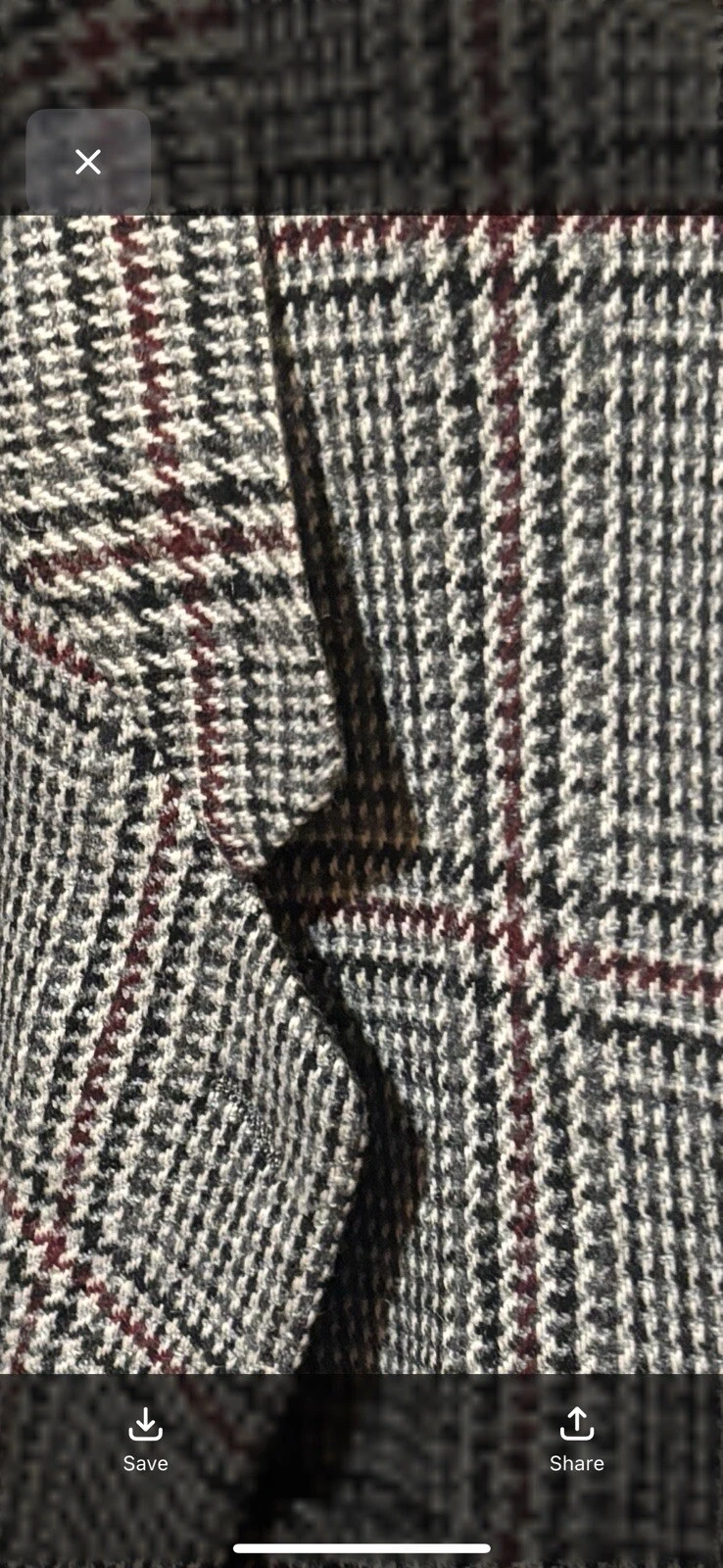 Cappotto sportivo blazer monopetto Gucci pied de poule 100% cashmere taglia 40R HTF