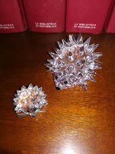 Swarovski  cristallo ricci riccio originale 