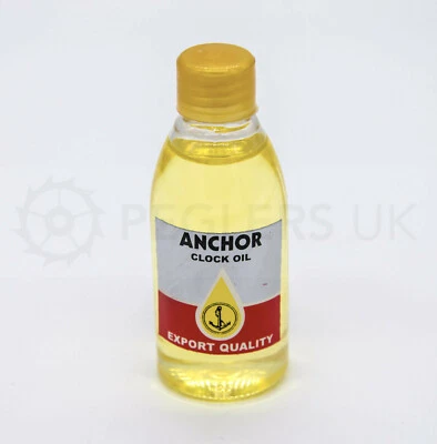 Anchor Clock Oil 20ml - Quality Servicing Oil for Repairing Clocks