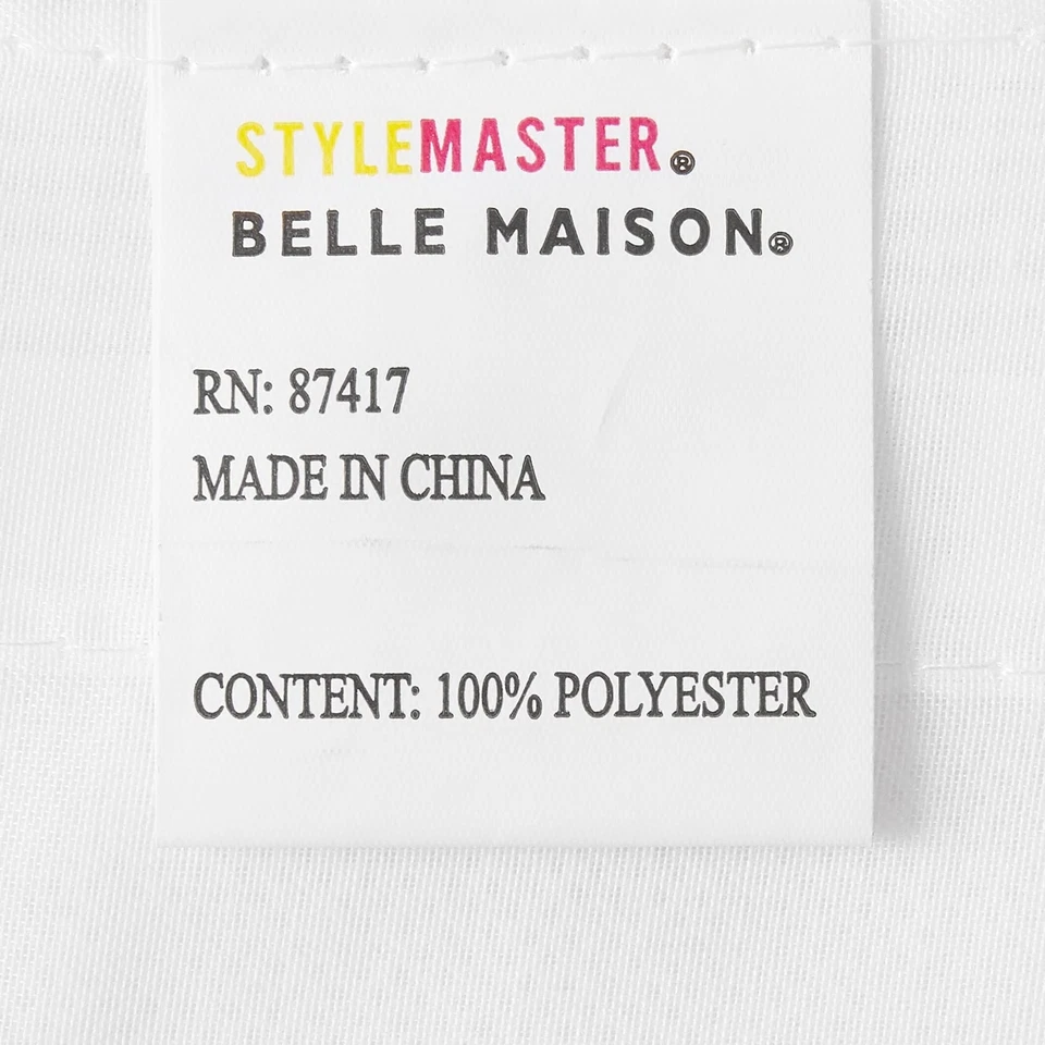 Stylemaster Splendor Pinch Pleated Drapes Pair, 2 of 72" by 84", White - Image 4 of 4