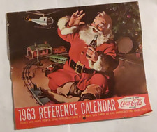 Coca COLA 1963 Reference Calendar Original  VTG