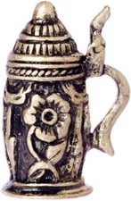 Farrow Industries Dolls House Miniature 1:12 Scale Metal Pub Bar Accessory Beer