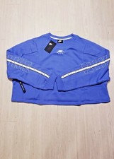 Nike Plus Size 2X 90 AIR Women's Cropped Fleece Crew Top