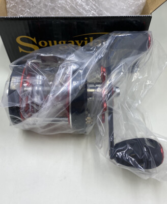 Sougayilang Warrior Baitcasting Reel WA4000 (Red/Black) 5.2:1 - New Out of Box