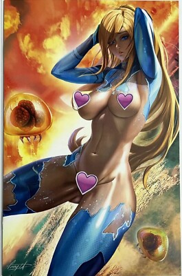 Waifu Chronicles #1 | Tonyra Art | METROID SAMUS ARAN Cover F Alt Full Chase