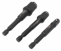"Stecknuss Adapter Innensechskant Bohrmaschine Adaptersatz Set 1/4\" 3/8\" 1/2\" Kfz"
