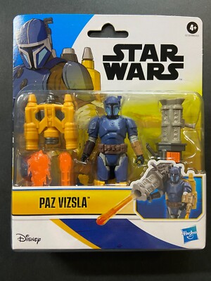 Star Wars Epic Hero Series PAZ VIZSLA Deluxe 4  Action Figure Hasbro Disney NEW