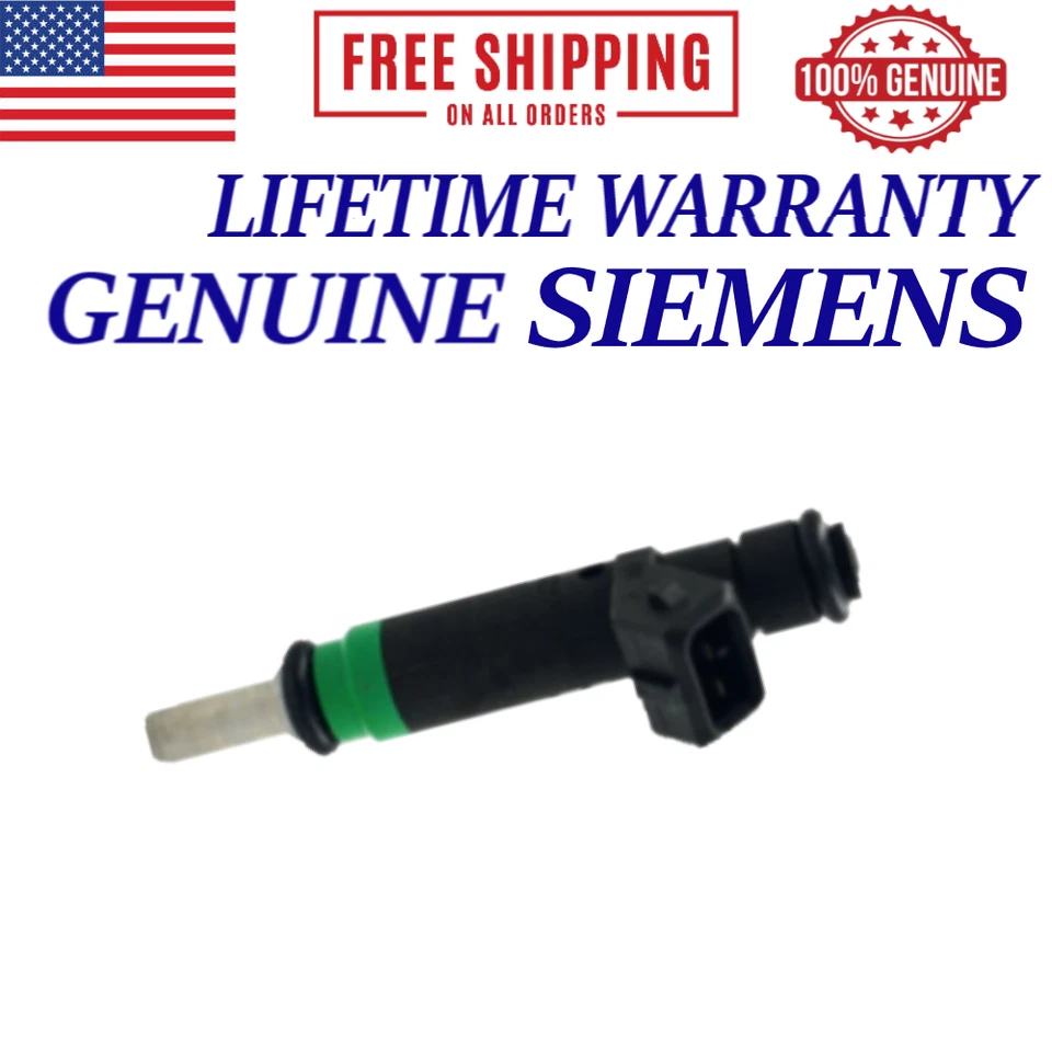 8 PIECES OEM SIEMENS FUEL INJECTORS FOR 2004, 2005 BMW 745Li 4.4L V8 - Image 3 of 3