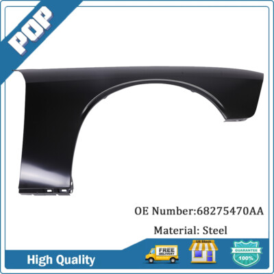 For Dodge Challenger 2008-2017 Passenger Side Fender Assembly | Front | Steel