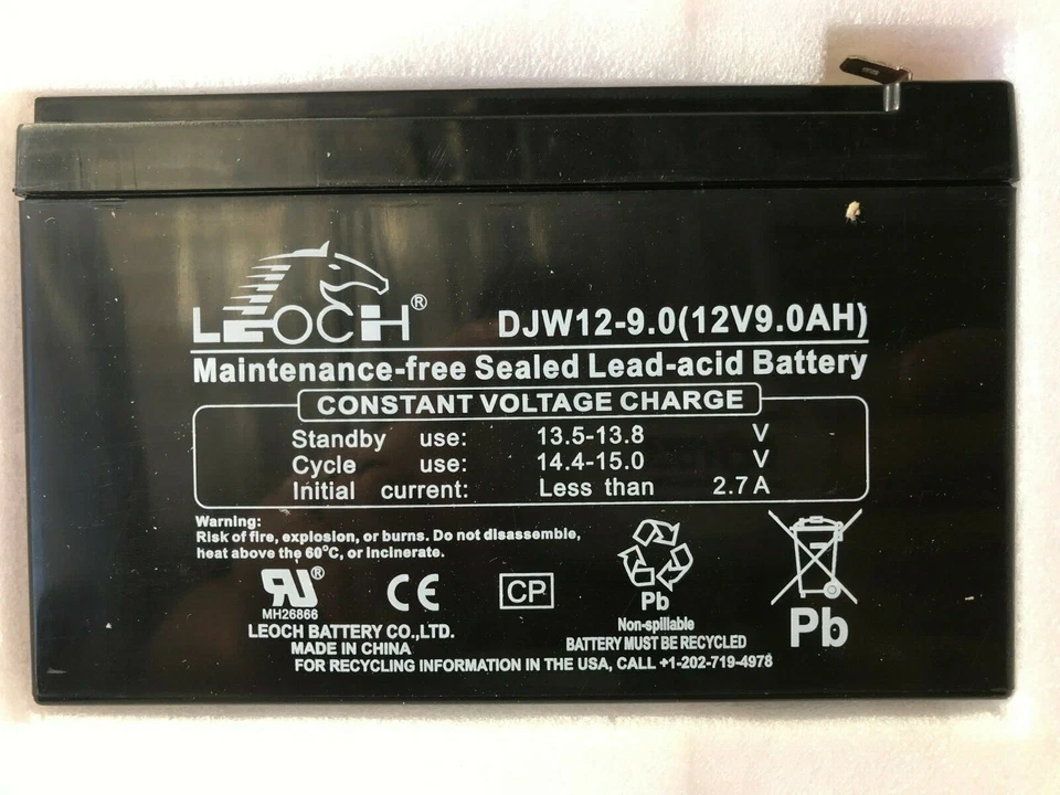 CyberPower - RB1290 - 9Ah 12V DC UPS Replacement Battery Cartridge - Image 3 of 4